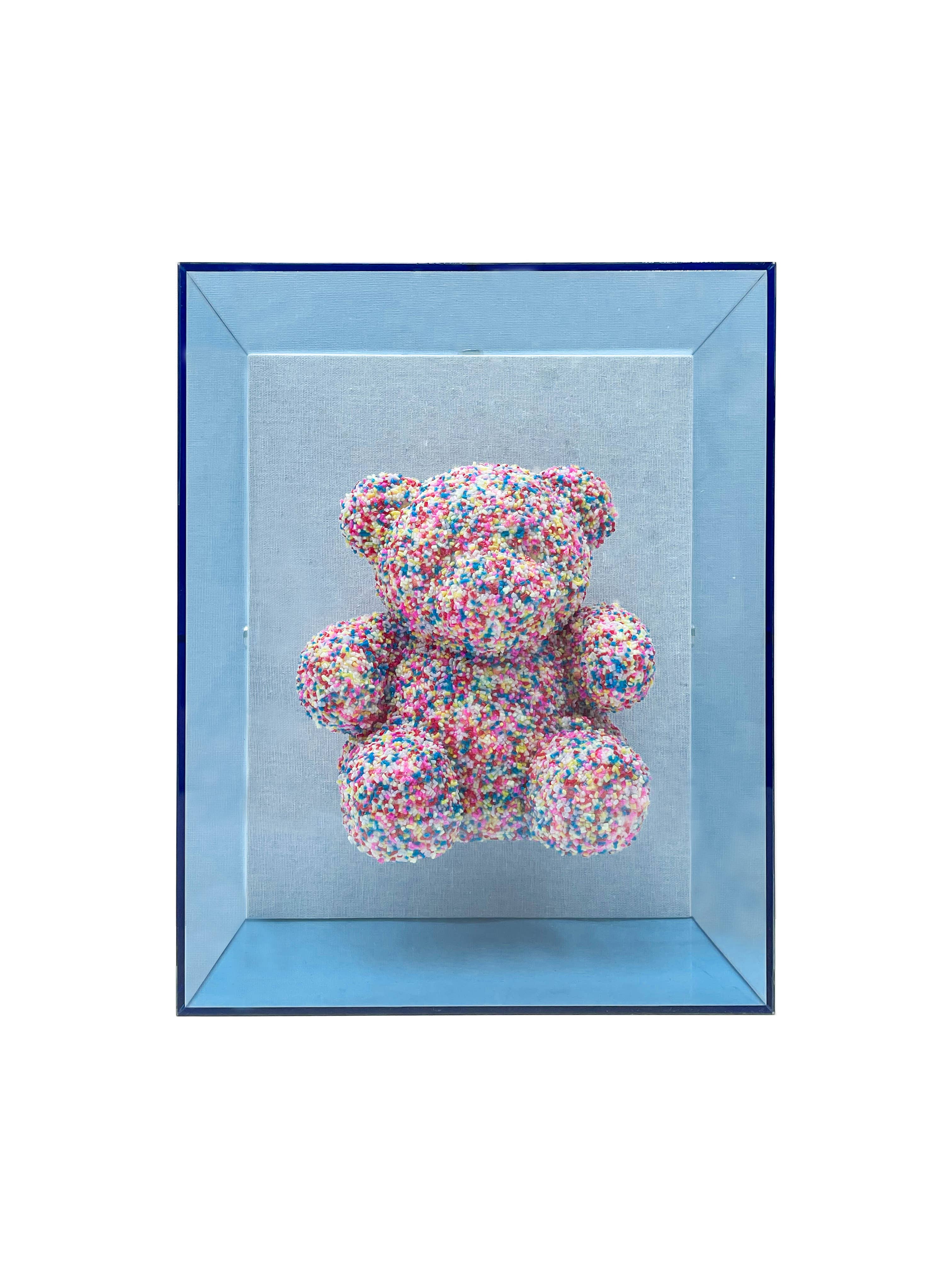 Think Sweet: Sprinkle Gummy Bear Wall Art (Pop Art Acrylic Decor)