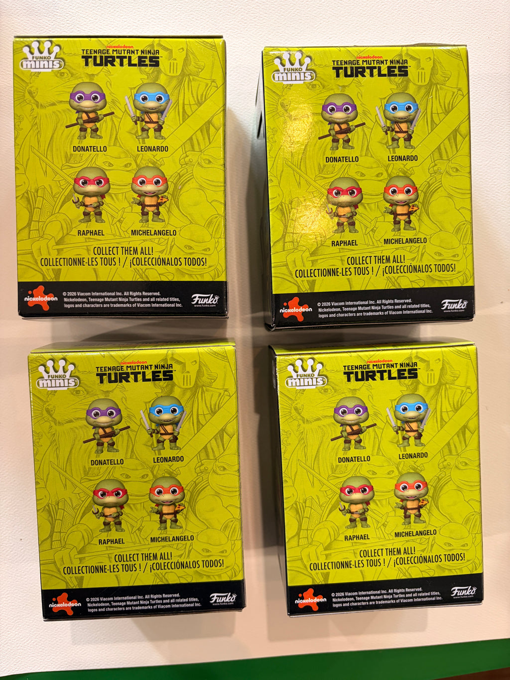 Teenage Mutant Ninja Turtles - Mini Vinyl Figures