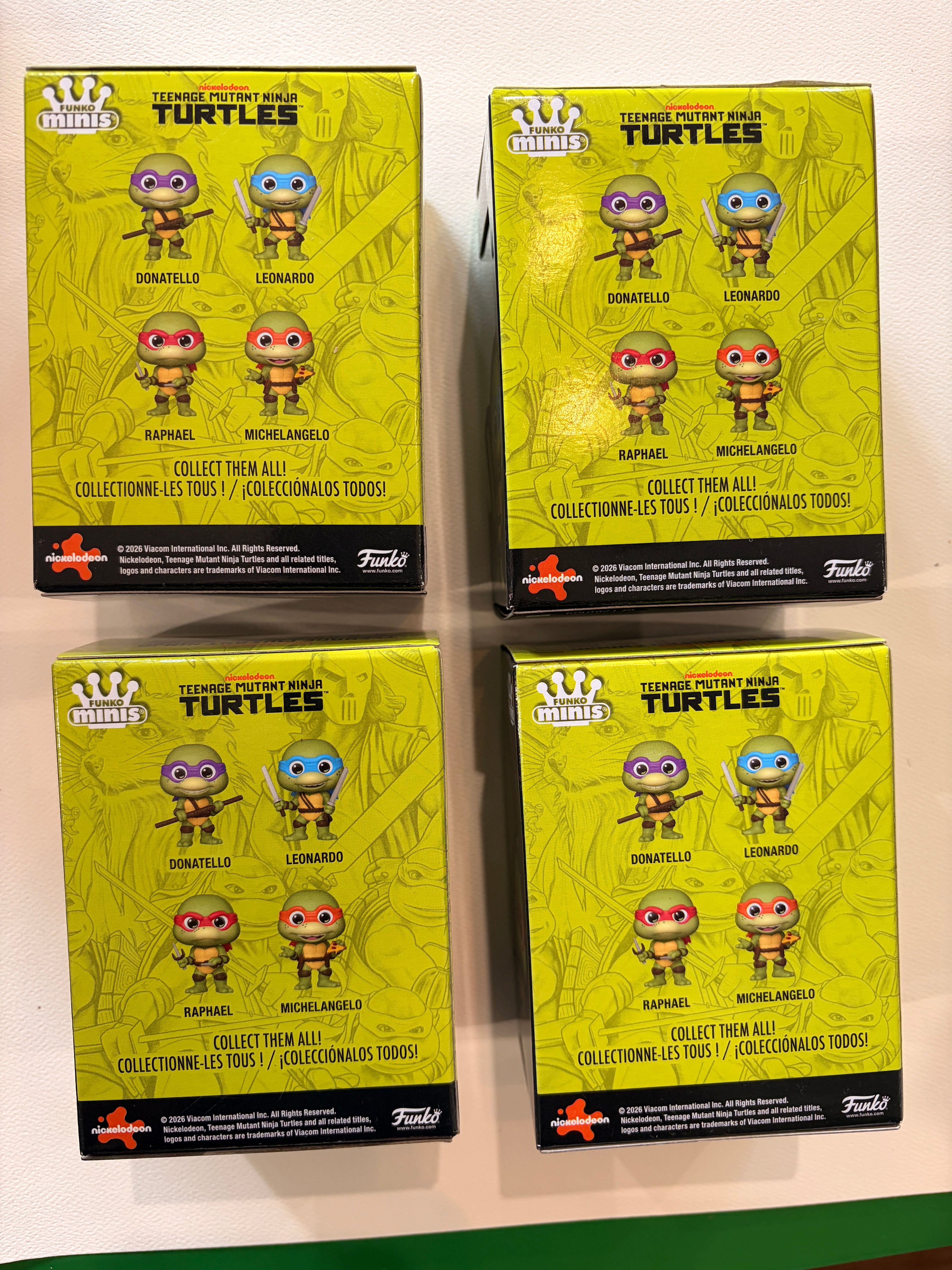 Teenage Mutant Ninja Turtles - Mini Vinyl Figures