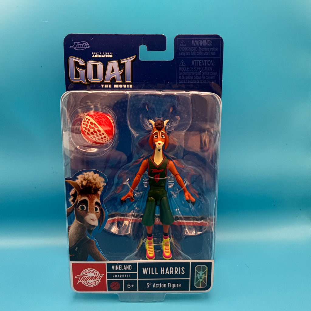 GOAT Netflix Movie Action Figure Set -  Harris, Mane Attraction
