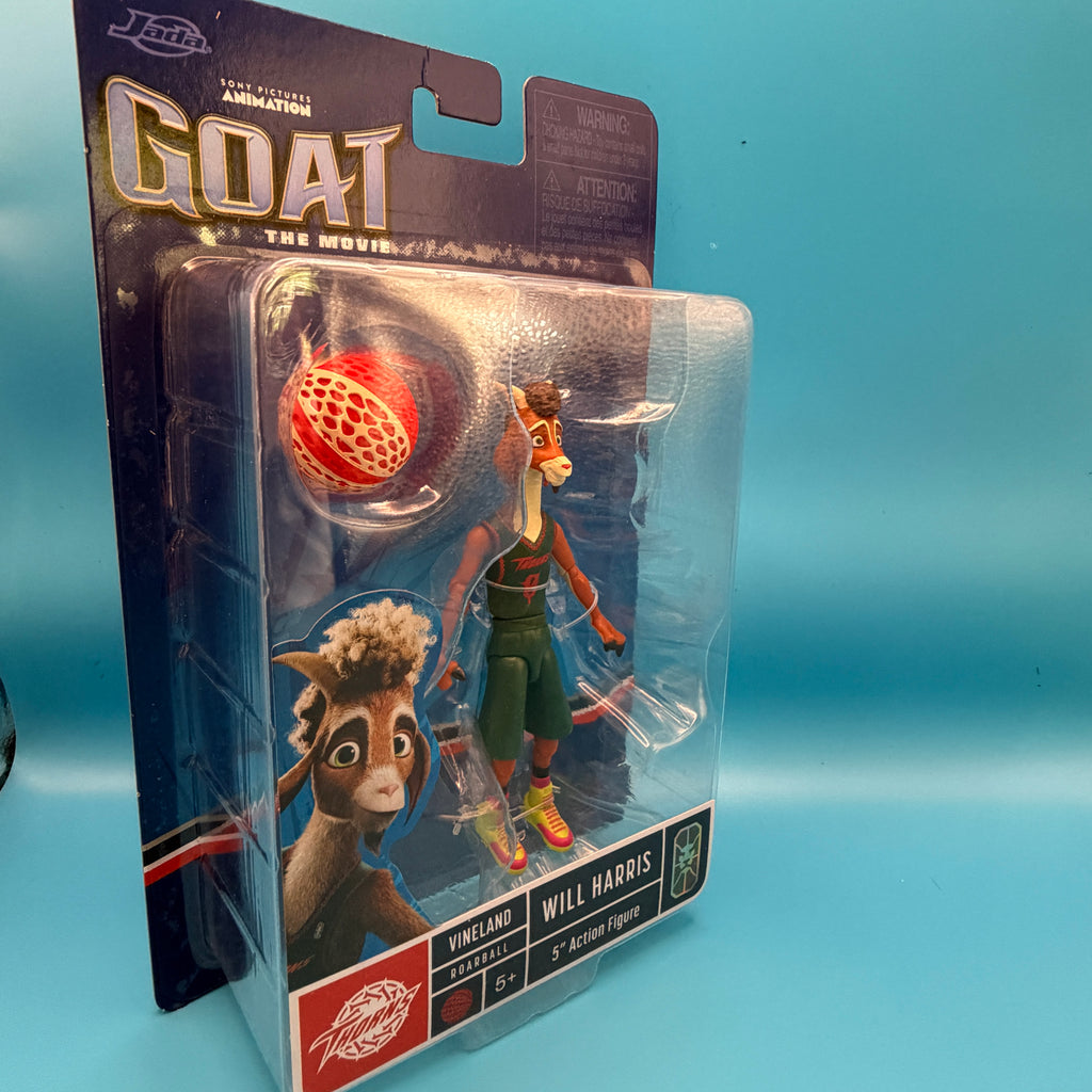GOAT Netflix Movie Action Figure Set -  Harris, Mane Attraction