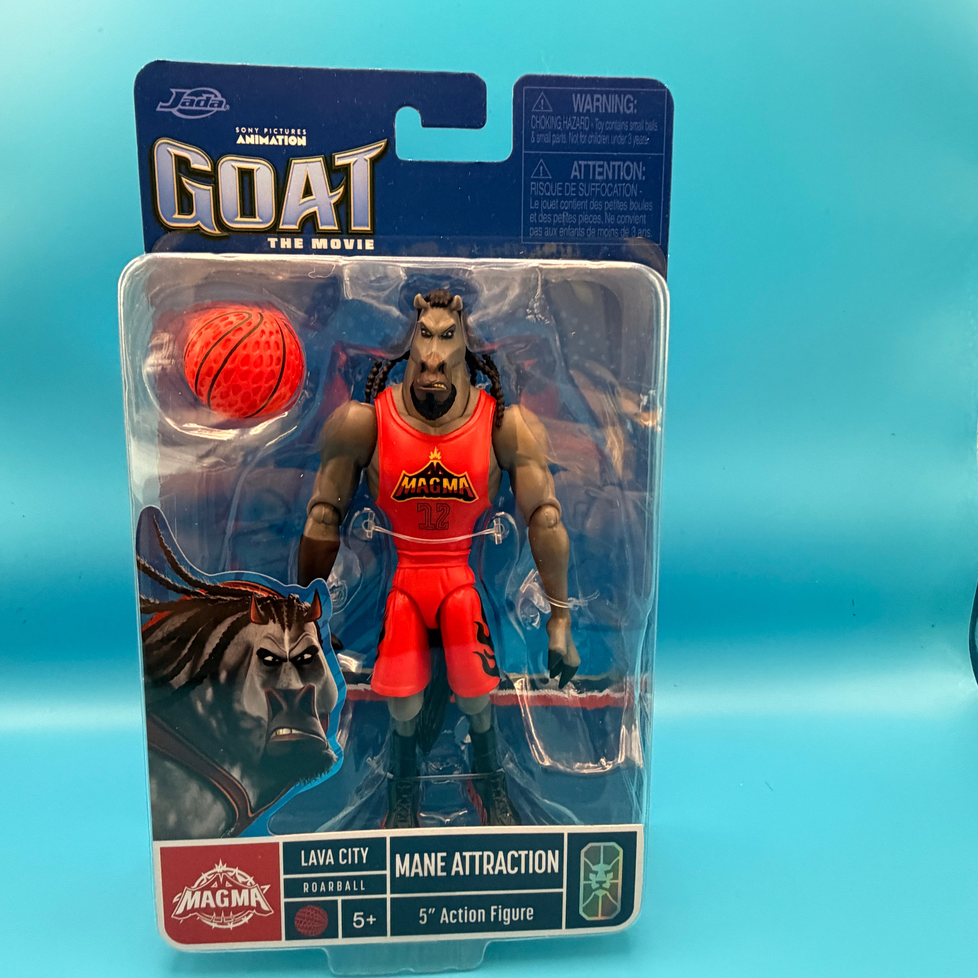 GOAT Netflix Movie Action Figure Set -  Harris, Mane Attraction