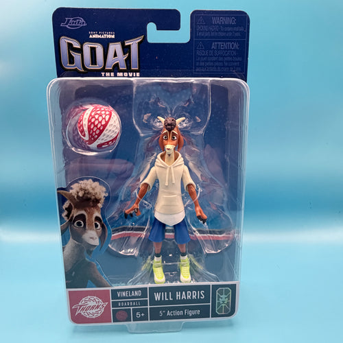 GOAT Netflix Movie Action Figure Set -  Harris, Mane Attraction