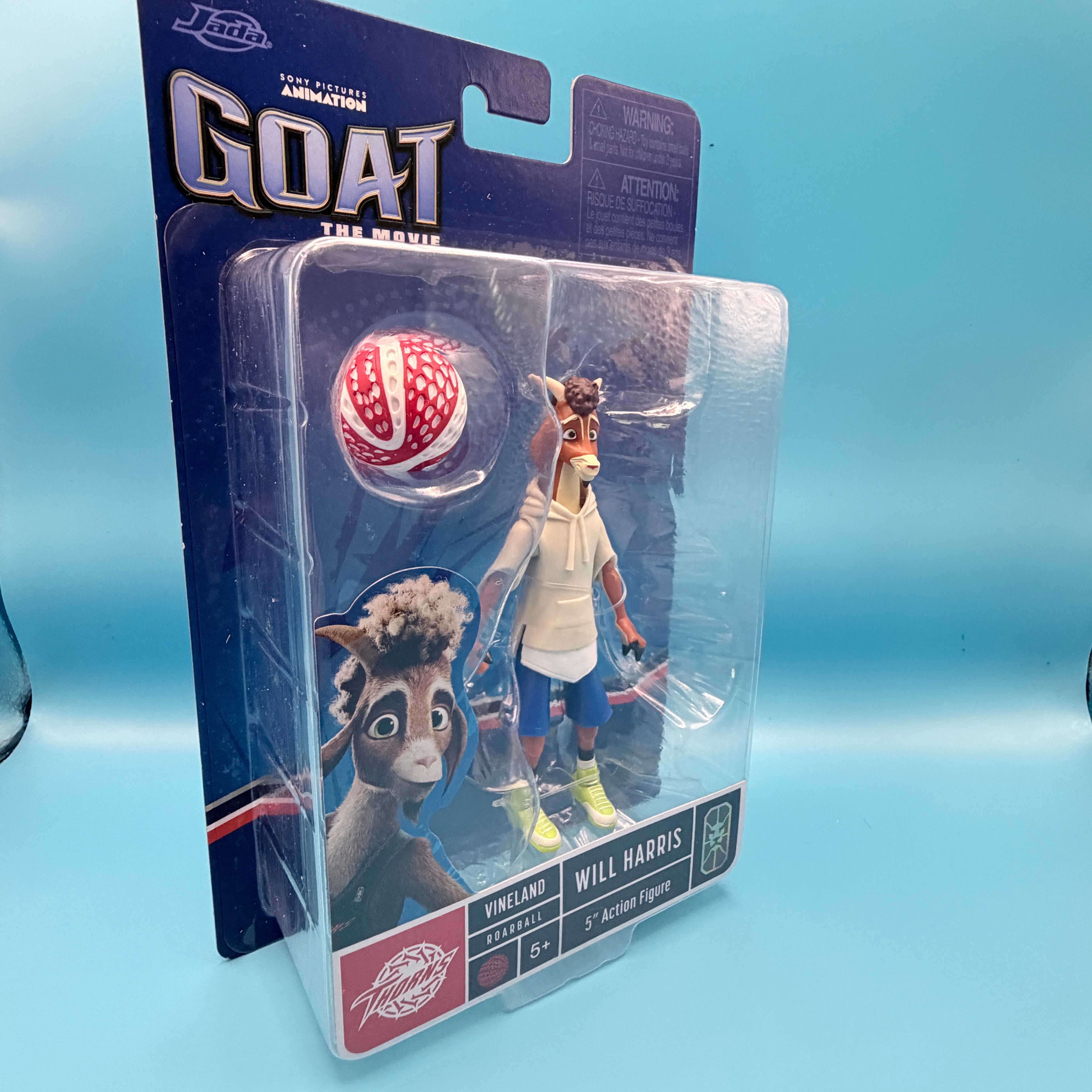 GOAT Netflix Movie Action Figure Set -  Harris, Mane Attraction