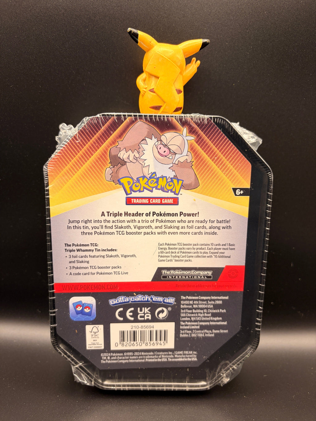 Pokémon TCG: Triple Whammy Collector Tin Set Bundle