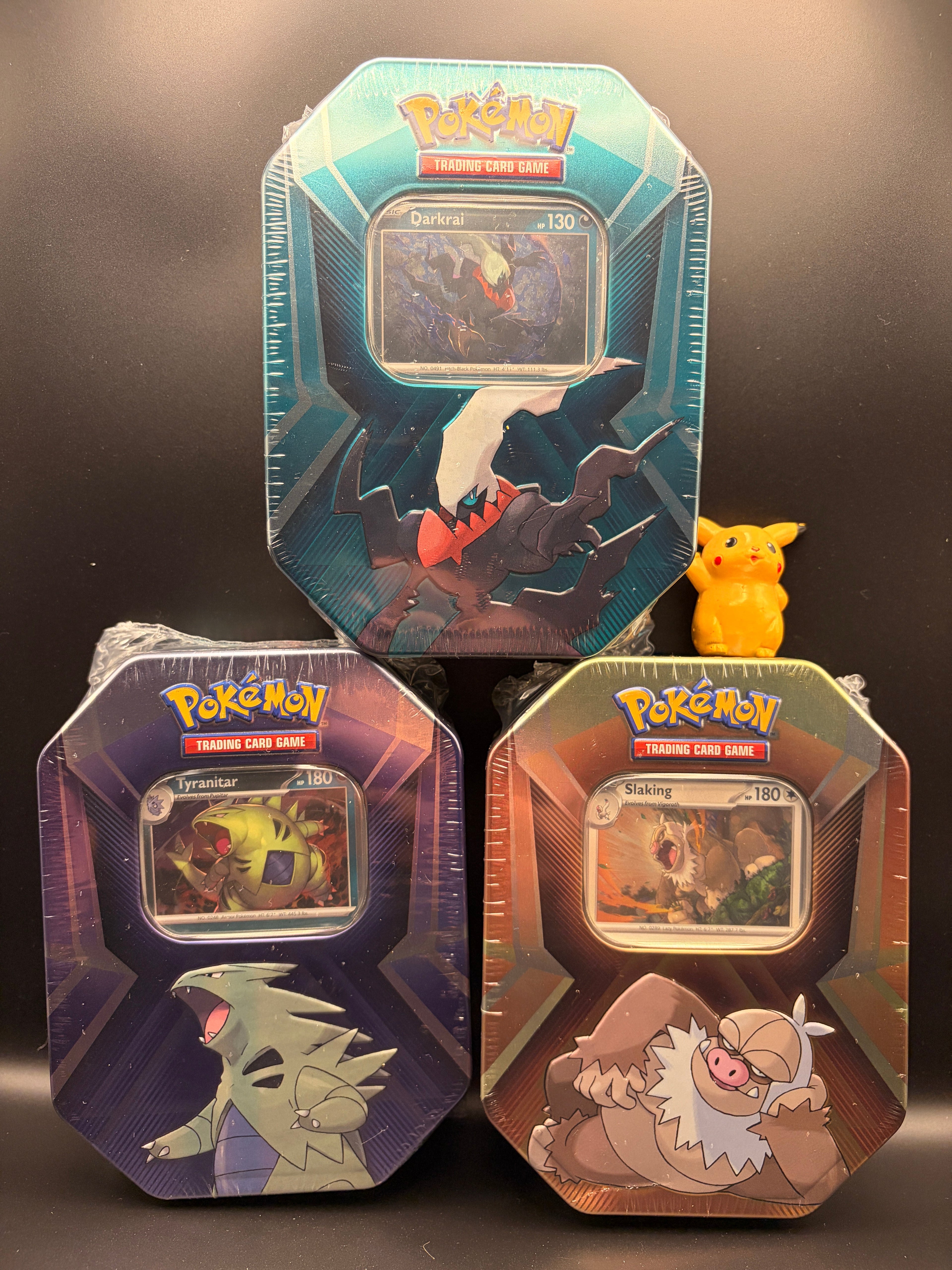 Pokémon TCG: Triple Whammy Collector Tin Set Bundle