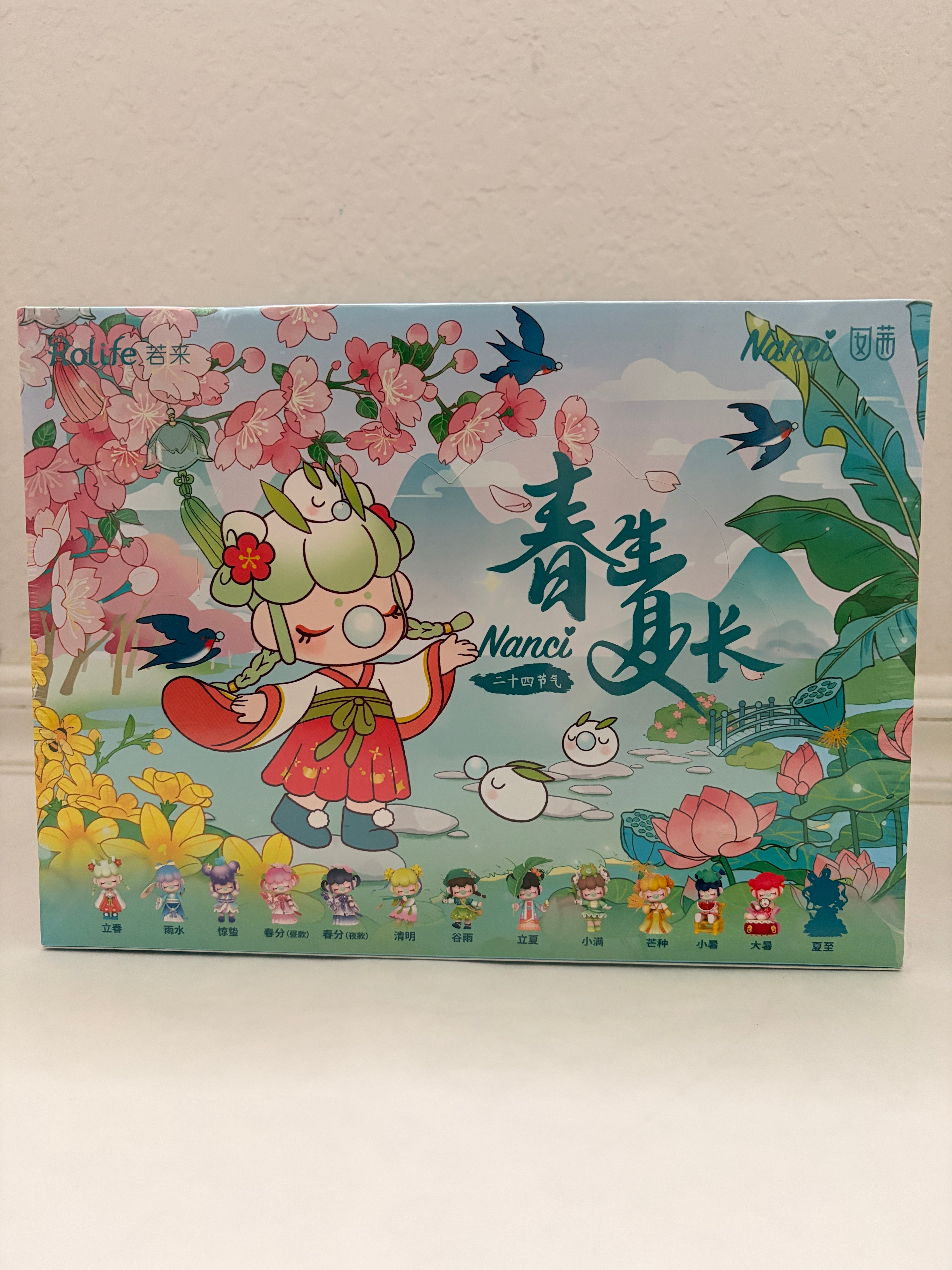 Robotime Rolife Nanci 24 Solar Terms Series Blind Box Case (Full Set of 12, Sealed)