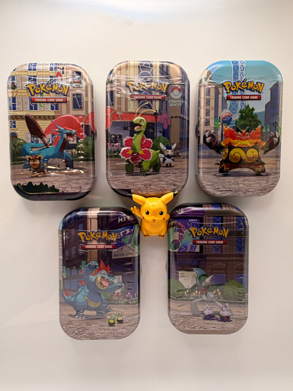 Pokémon TCG: Complete Lumiose City Mini Tin Set (Lot of 5 Tins)