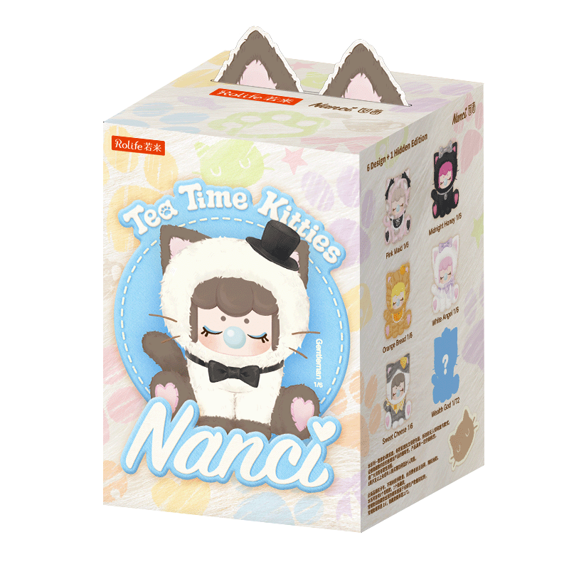 Rolife Nanci Tea Time Kitties Plush - blind box