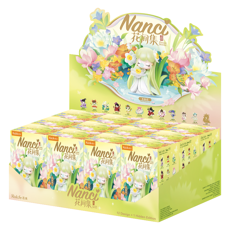 Robotime Rolife Nanci Flower Stories - blind box case
